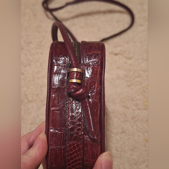 Vintage Leather Camera Box Bag - Picture 3 of 7